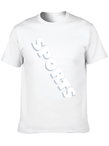 Sports Graphic Black T-Shirt