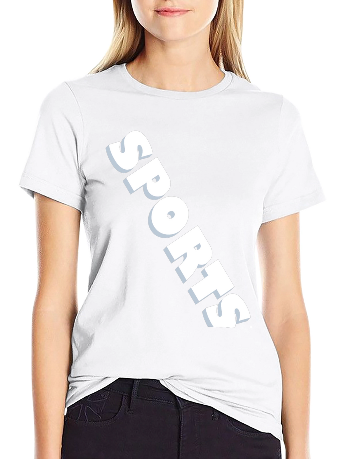 Sports Graphic Black T-Shirt