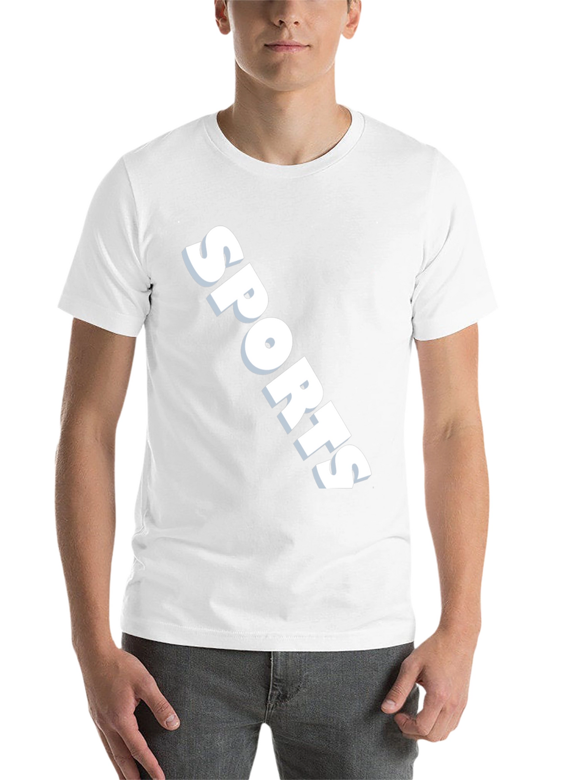 Sports Graphic Black T-Shirt