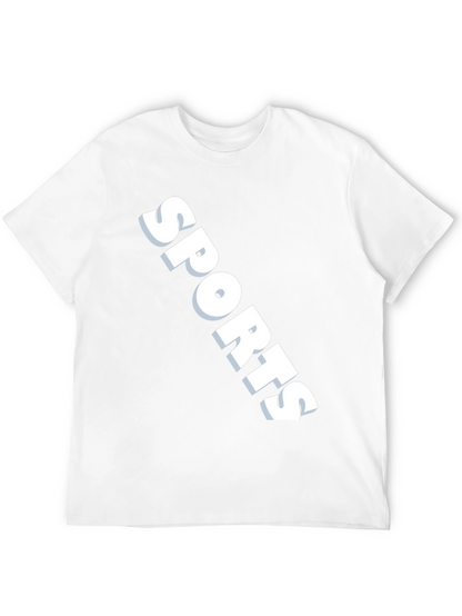 Sports Graphic Black T-Shirt