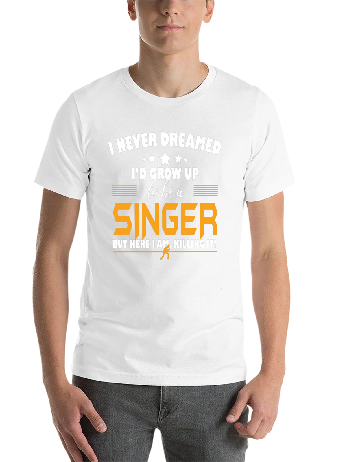 Singer Graphic T-Shirt - Never Dreamed