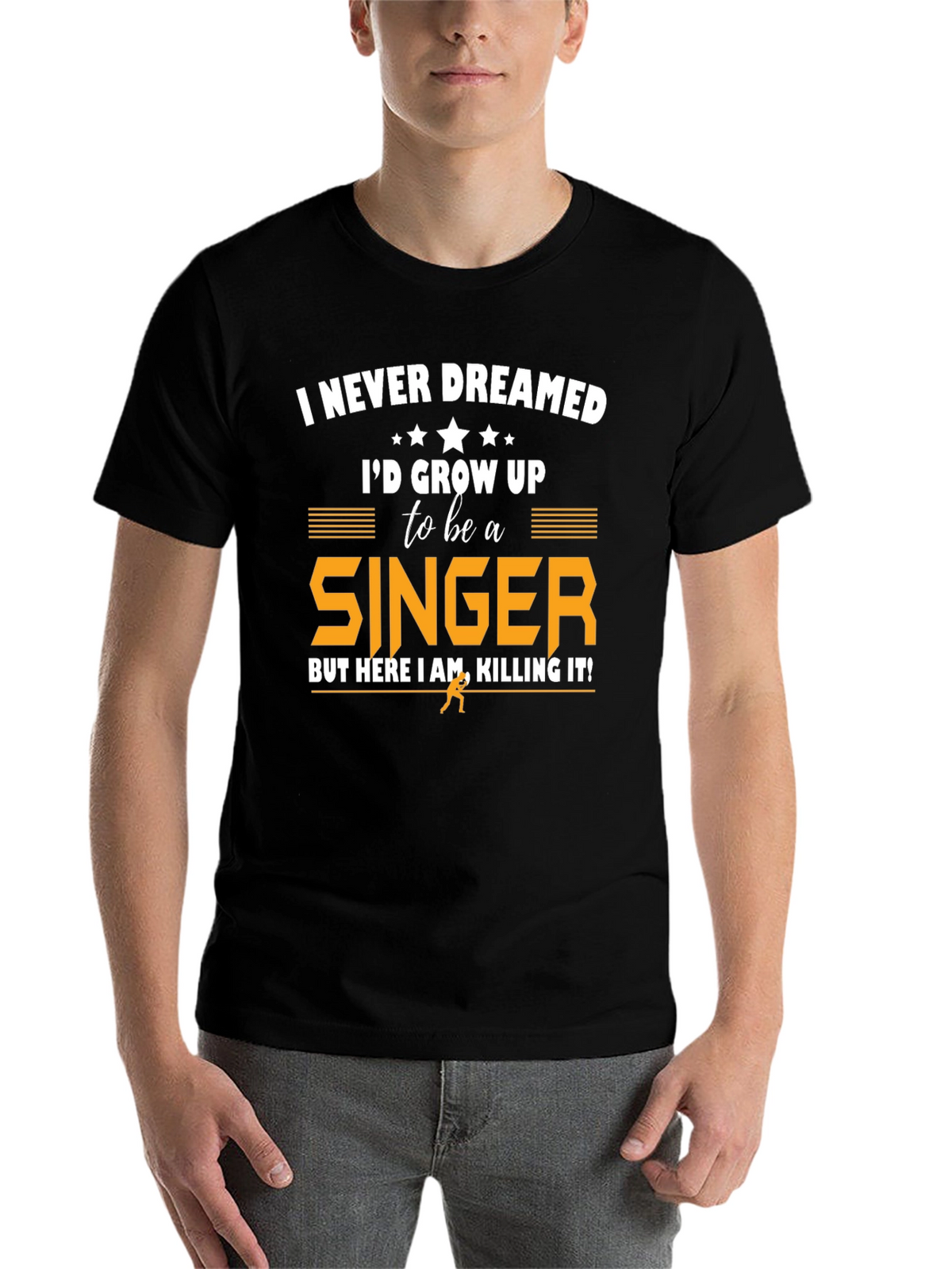 Singer Graphic T-Shirt - Never Dreamed