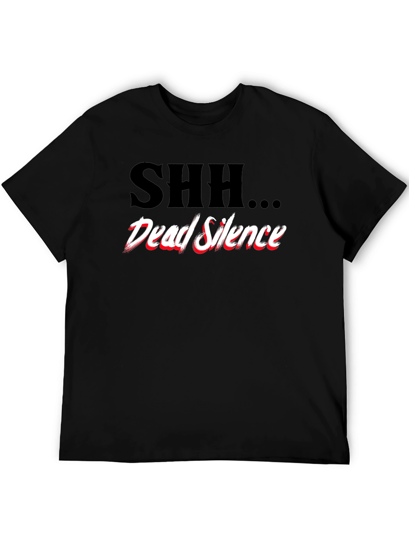 Dead Silence Graphic T-Shirt - Casual Style