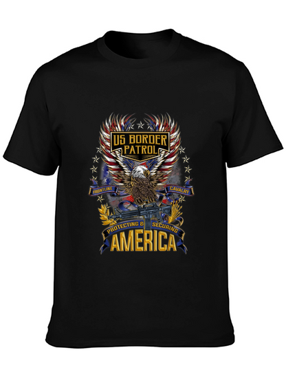 US Border Patrol Eagle Graphic T-Shirt