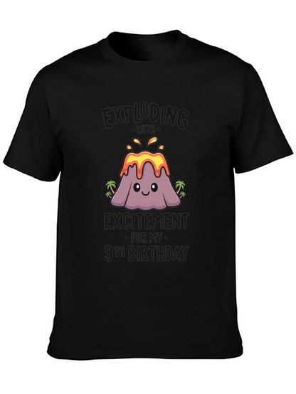 Volcano 9th Birthday T-Shirt