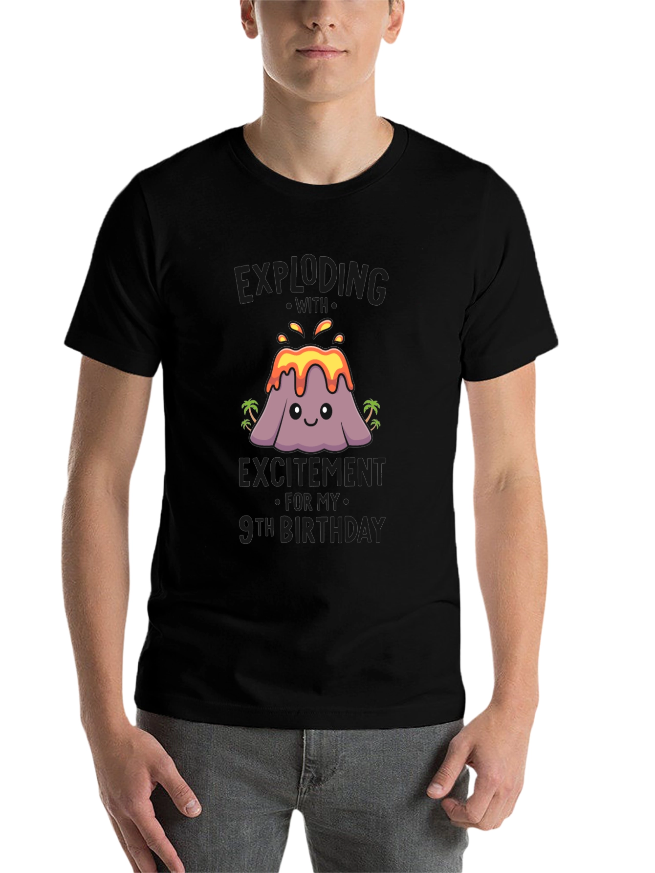 Volcano 9th Birthday T-Shirt