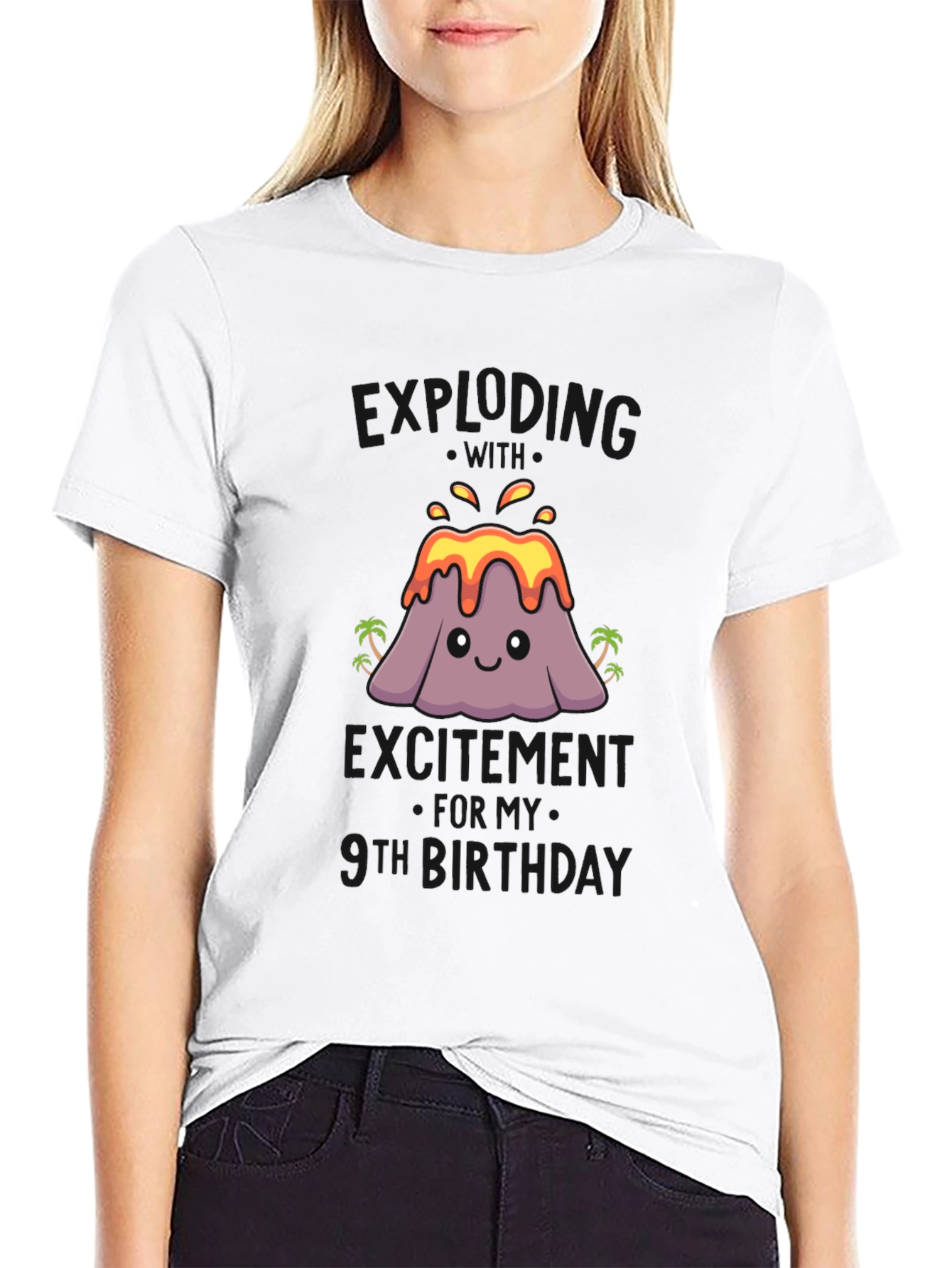 Volcano 9th Birthday T-Shirt