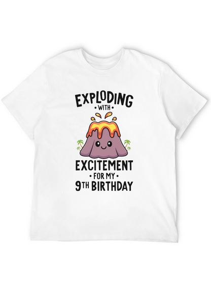 Volcano 9th Birthday T-Shirt