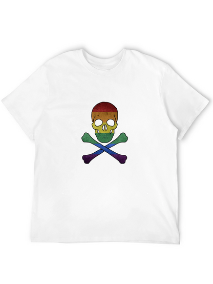 Rainbow Pride Skull & Crossbones T-Shirt