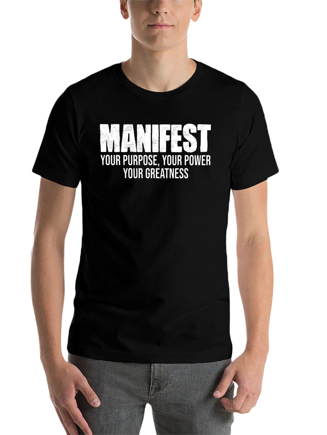 Manifest Graphic Tee - Black T-Shirt