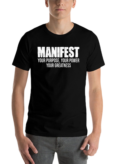 Manifest Graphic Tee - Black T-Shirt