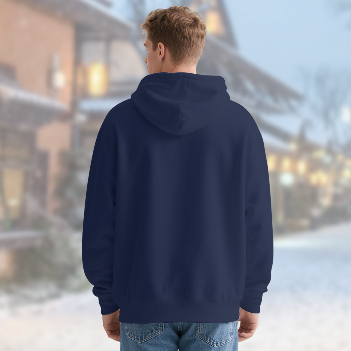 Colorful Pullover Hoodie: Abstract Graphic Design, Casual Comfort