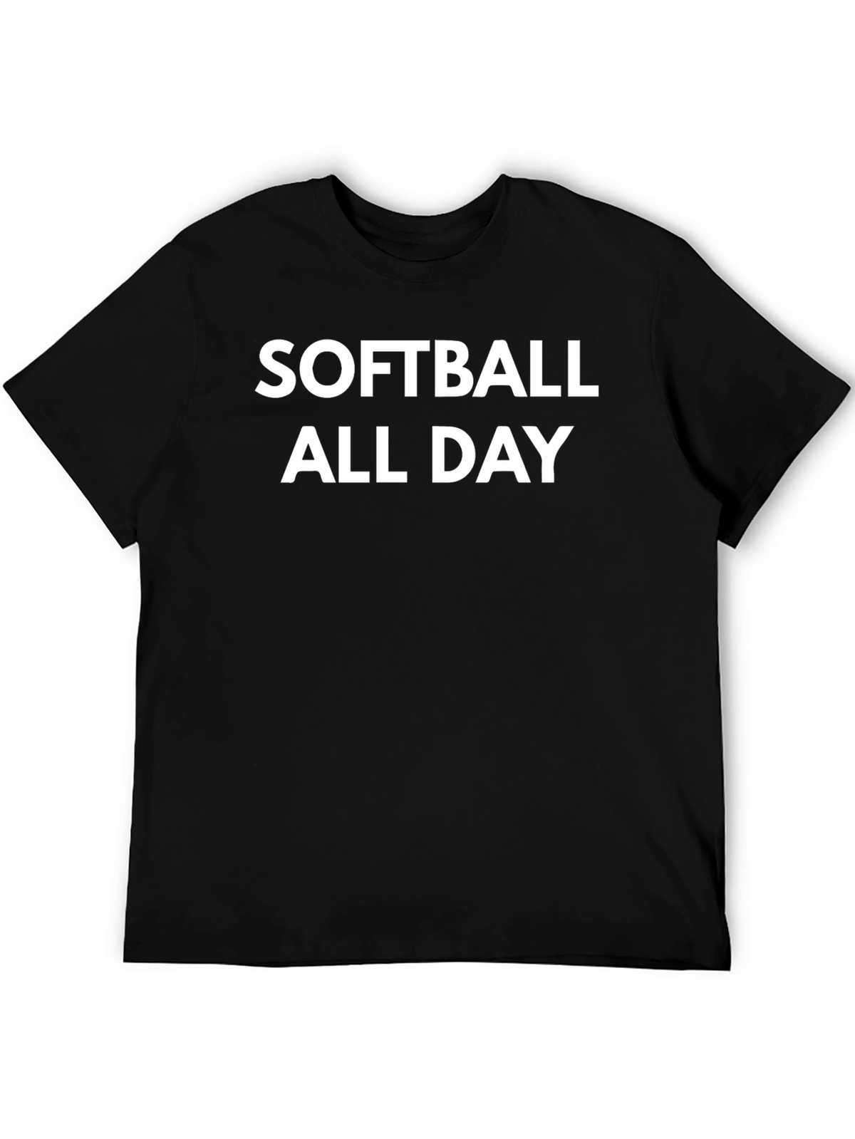 Softball All Day Graphic T-Shirt