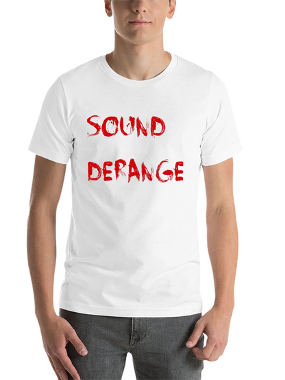 Sound Deranged Black Cotton Graphic Tee