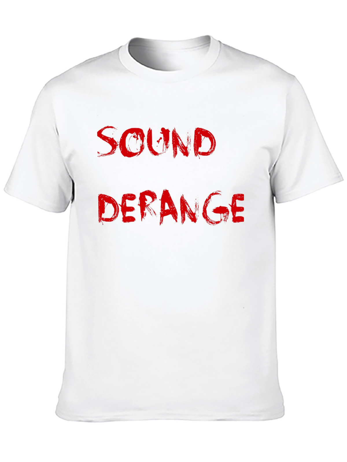 Sound Deranged Black Cotton Graphic Tee
