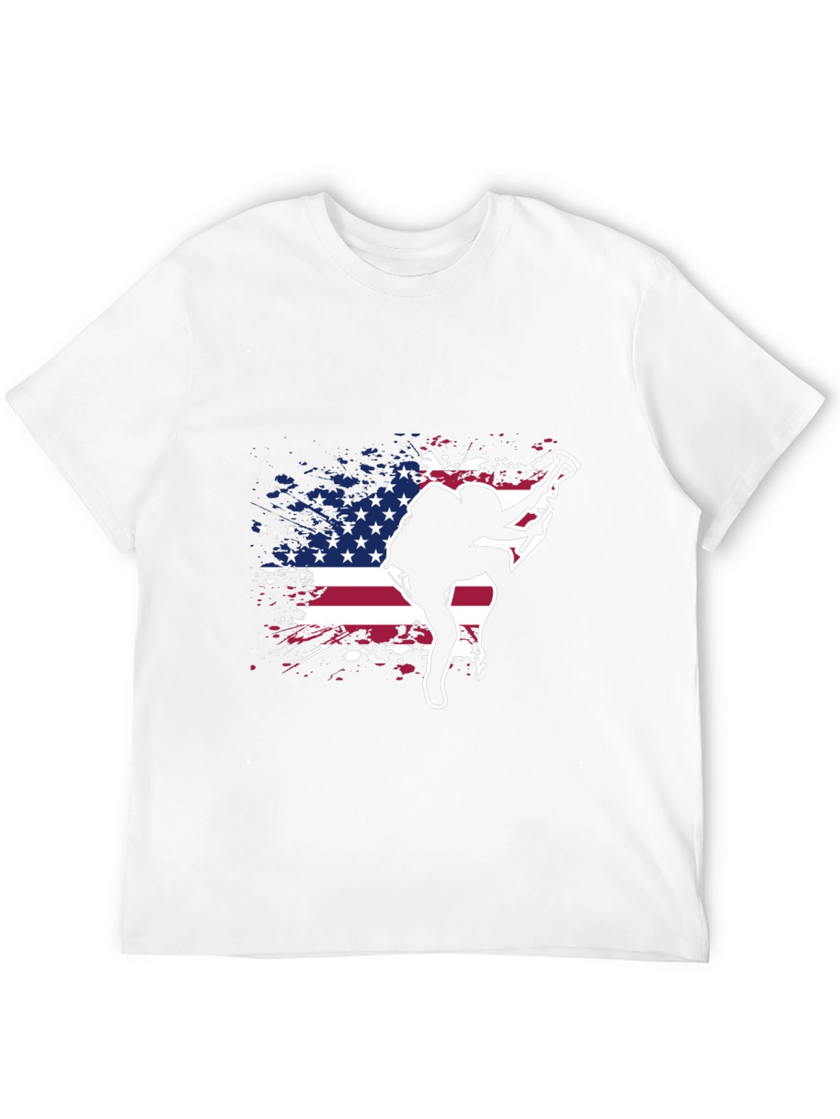 Patriotic Rock Climbing T-Shirt