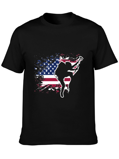Patriotic Rock Climbing T-Shirt