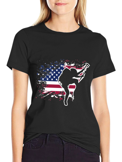 Patriotic Rock Climbing T-Shirt