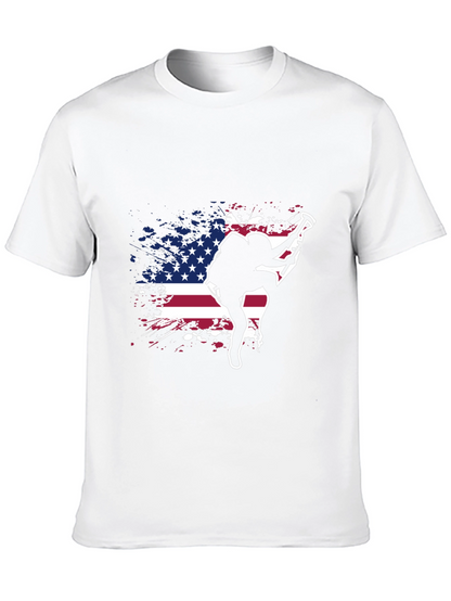 Patriotic Rock Climbing T-Shirt