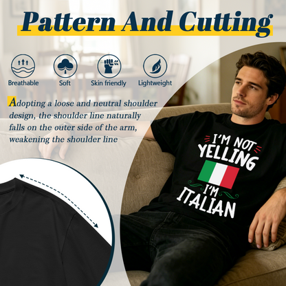 Men's Minimal Simple Letter Print Streetwear Short Sleeve T-Shirt