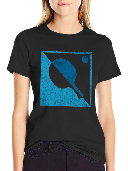 Retro Table Tennis Graphic Tee