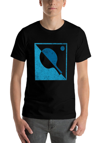Retro Table Tennis Graphic Tee