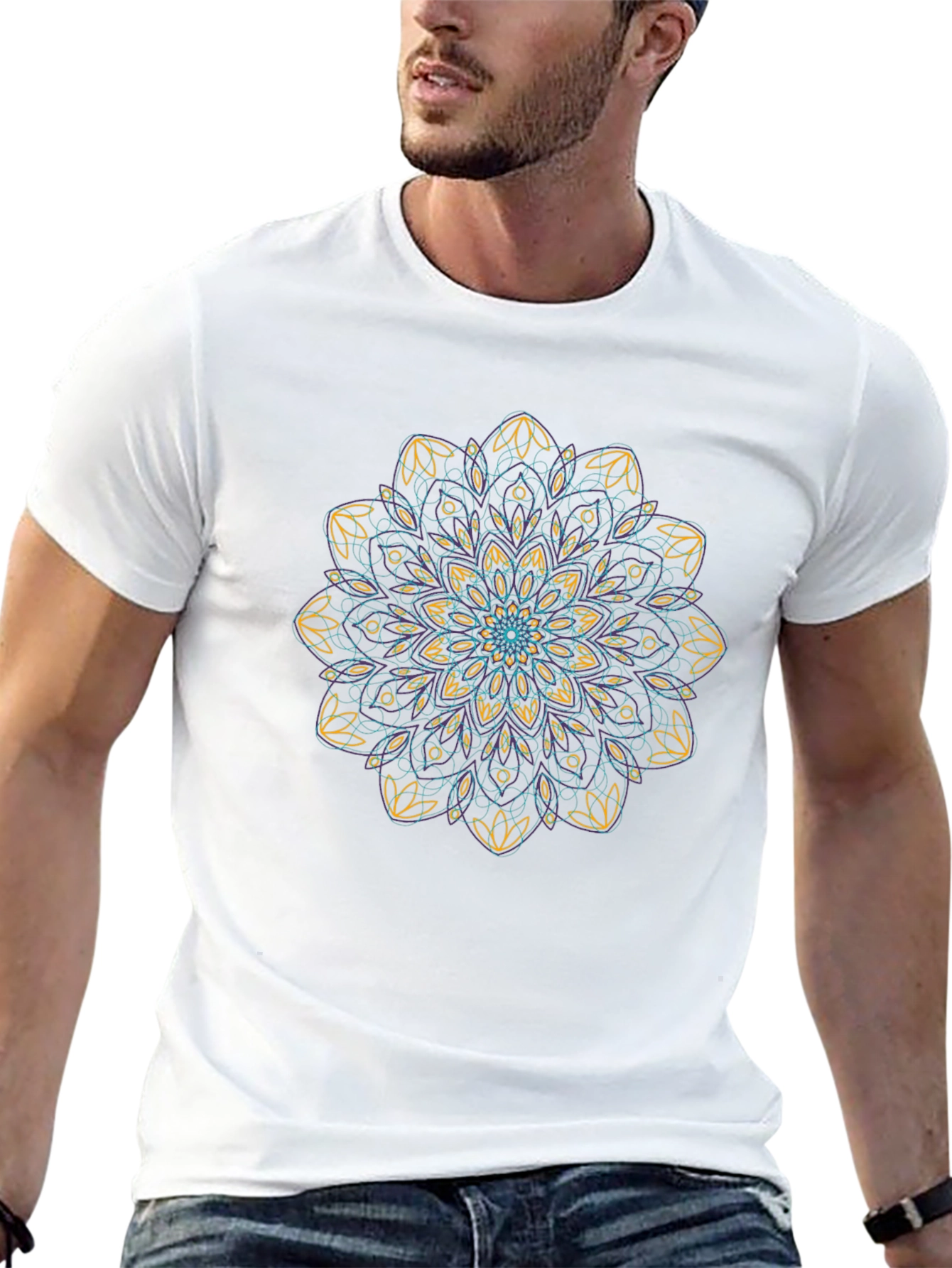 Mandala Art T-Shirt - Modern Graphic Tee