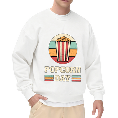 Vintage Tropical Palm Tree Summer Beach Vibe Crewneck Sweatshirt