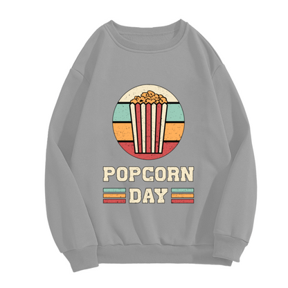 Vintage Tropical Palm Tree Summer Beach Vibe Crewneck Sweatshirt