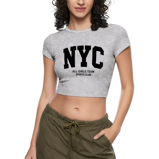 Vegan Plant Heartbeat Aesthetic Pink Crop Tee