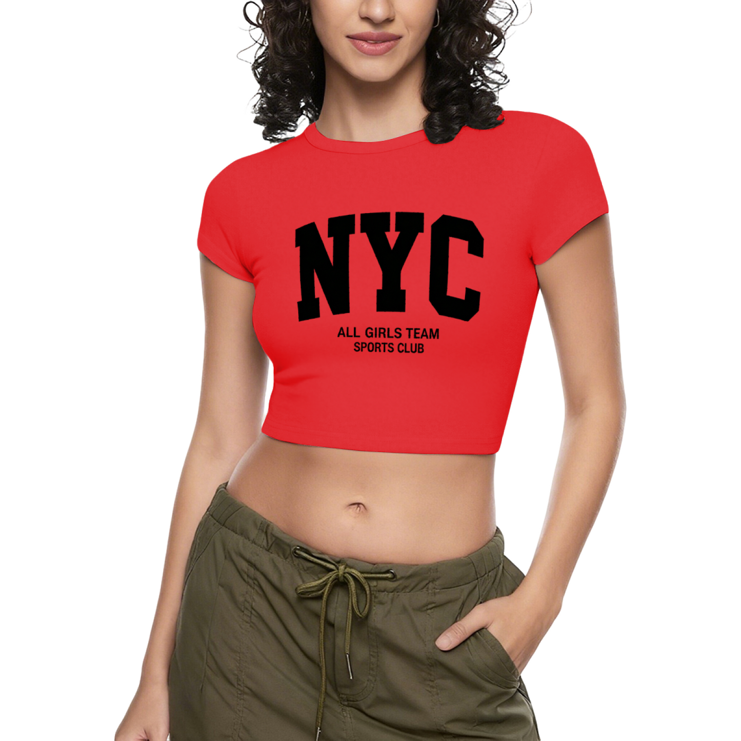 Vegan Plant Heartbeat Aesthetic Pink Crop Tee