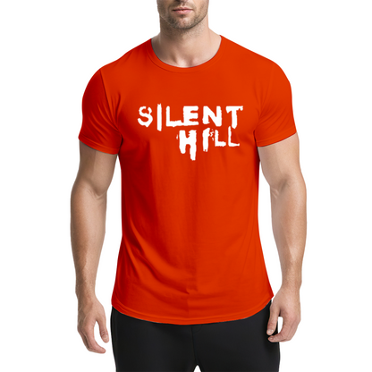 Silent Hill Horror Game Retro Graphic T-Shirt, Classic Game Lovers Dark Tee