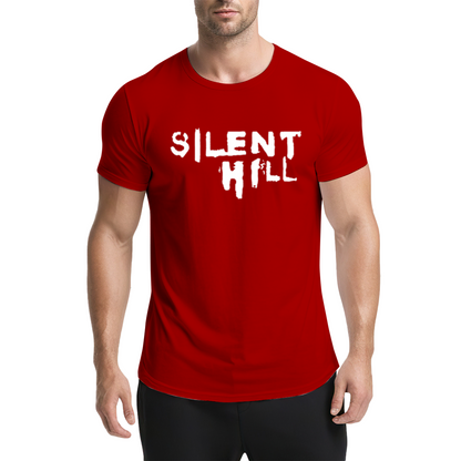 Silent Hill Horror Game Retro Graphic T-Shirt, Classic Game Lovers Dark Tee