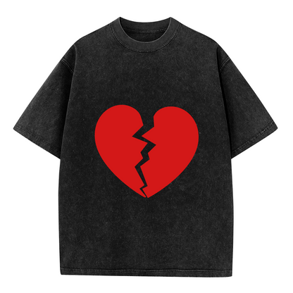 Broken Red Heart