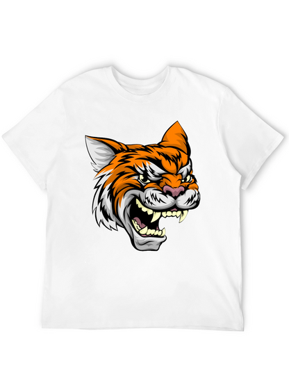 Roaring Tiger Graphic Tee - Black