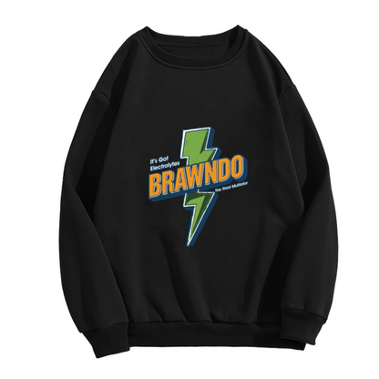 BrawnDO Funny Movie Reference Crew Neck Sweatshirt