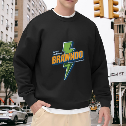 BrawnDO Funny Movie Reference Crew Neck Sweatshirt