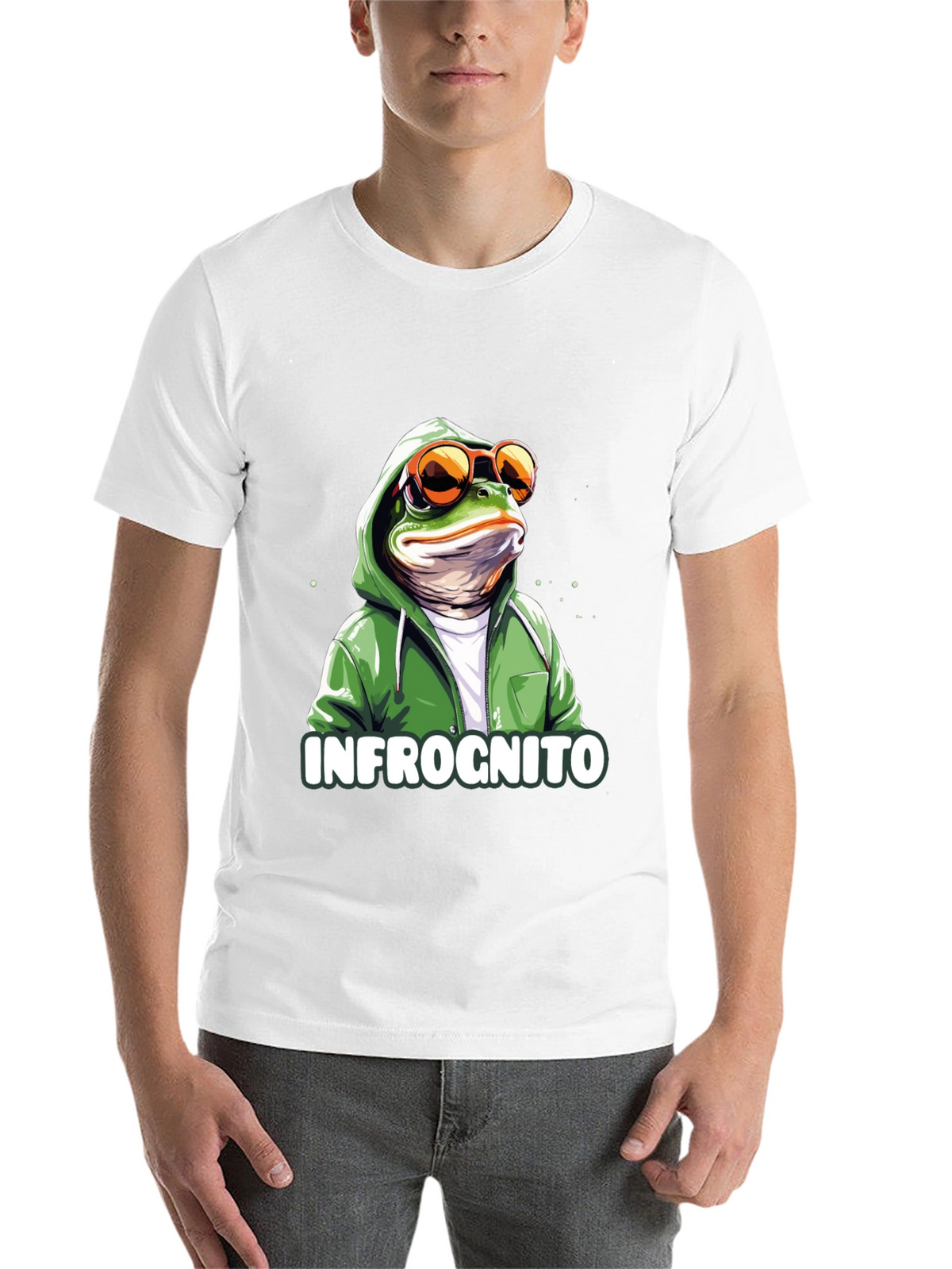 Infrognito Frog T-Shirt - Cool & Funny Design