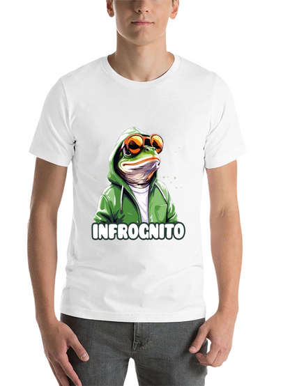 Infrognito Frog T-Shirt - Cool & Funny Design