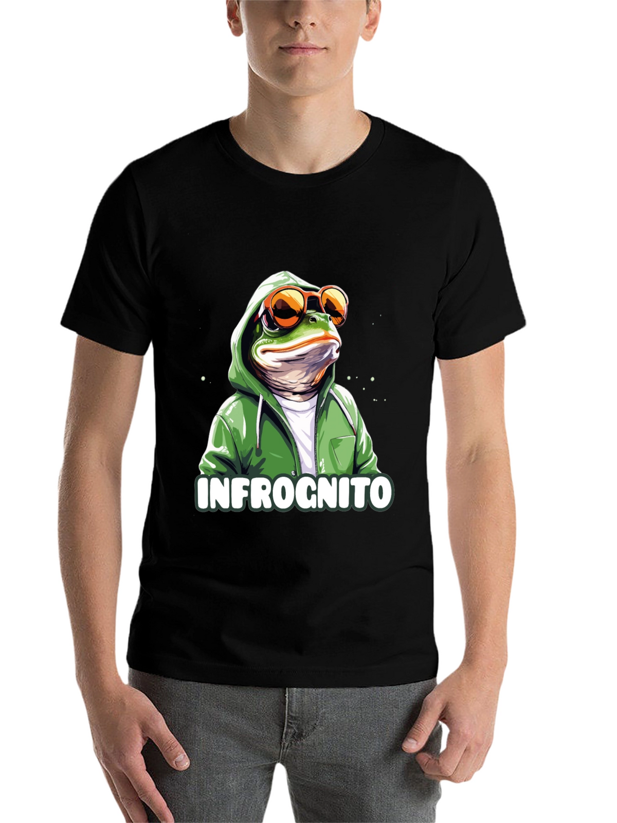 Infrognito Frog T-Shirt - Cool & Funny Design