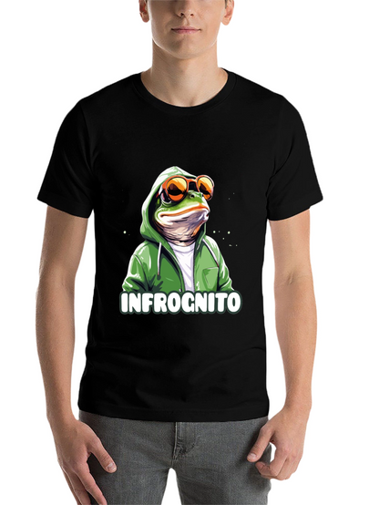 Infrognito Frog T-Shirt - Cool & Funny Design