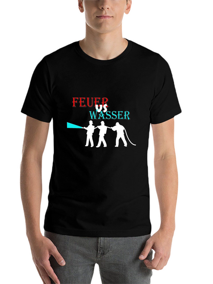 Feuer vs Wasser Graphic T-Shirt