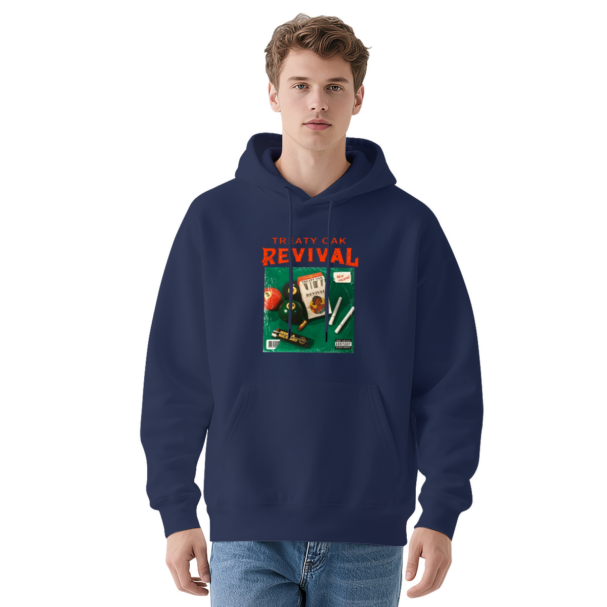 TREATY CAK REVIVAL Cool Album Art Hoodie