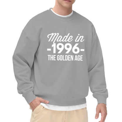 Made In 1996 The Golden Age Birthday Retro Crewneck Sweatshirt