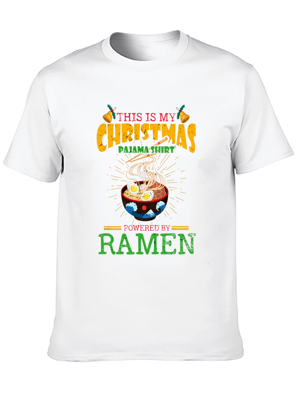Christmas Ramen Pajama T-Shirt
