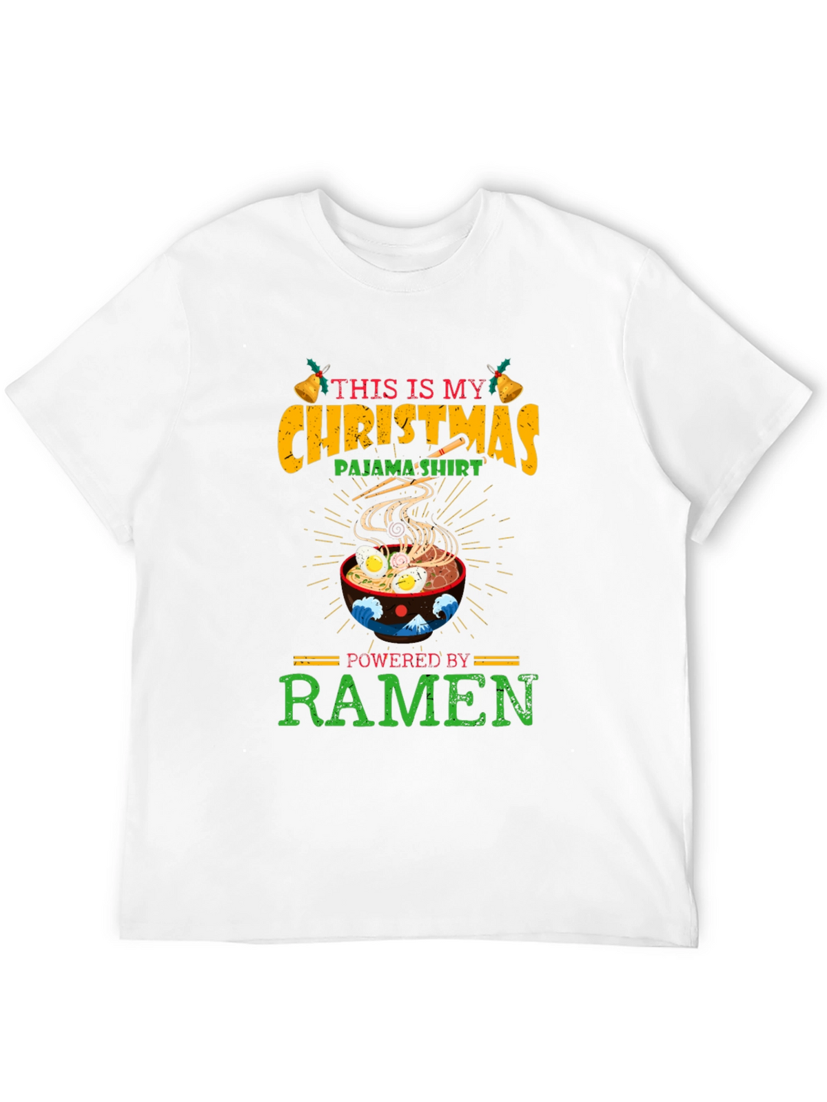 Christmas Ramen Pajama T-Shirt
