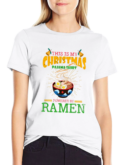 Christmas Ramen Pajama T-Shirt