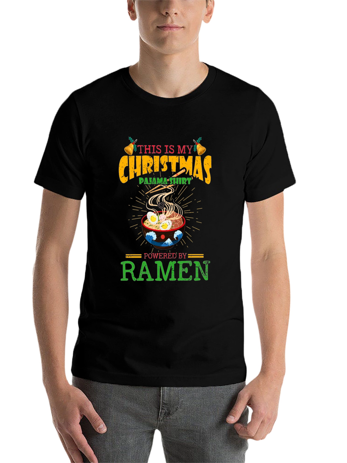 Christmas Ramen Pajama T-Shirt