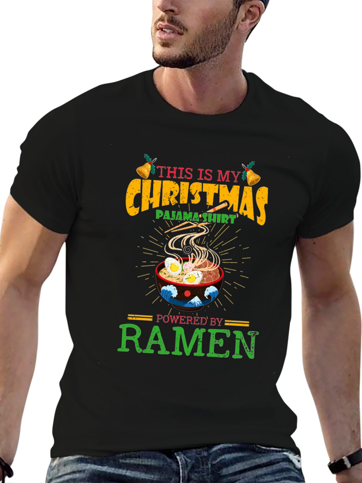Christmas Ramen Pajama T-Shirt