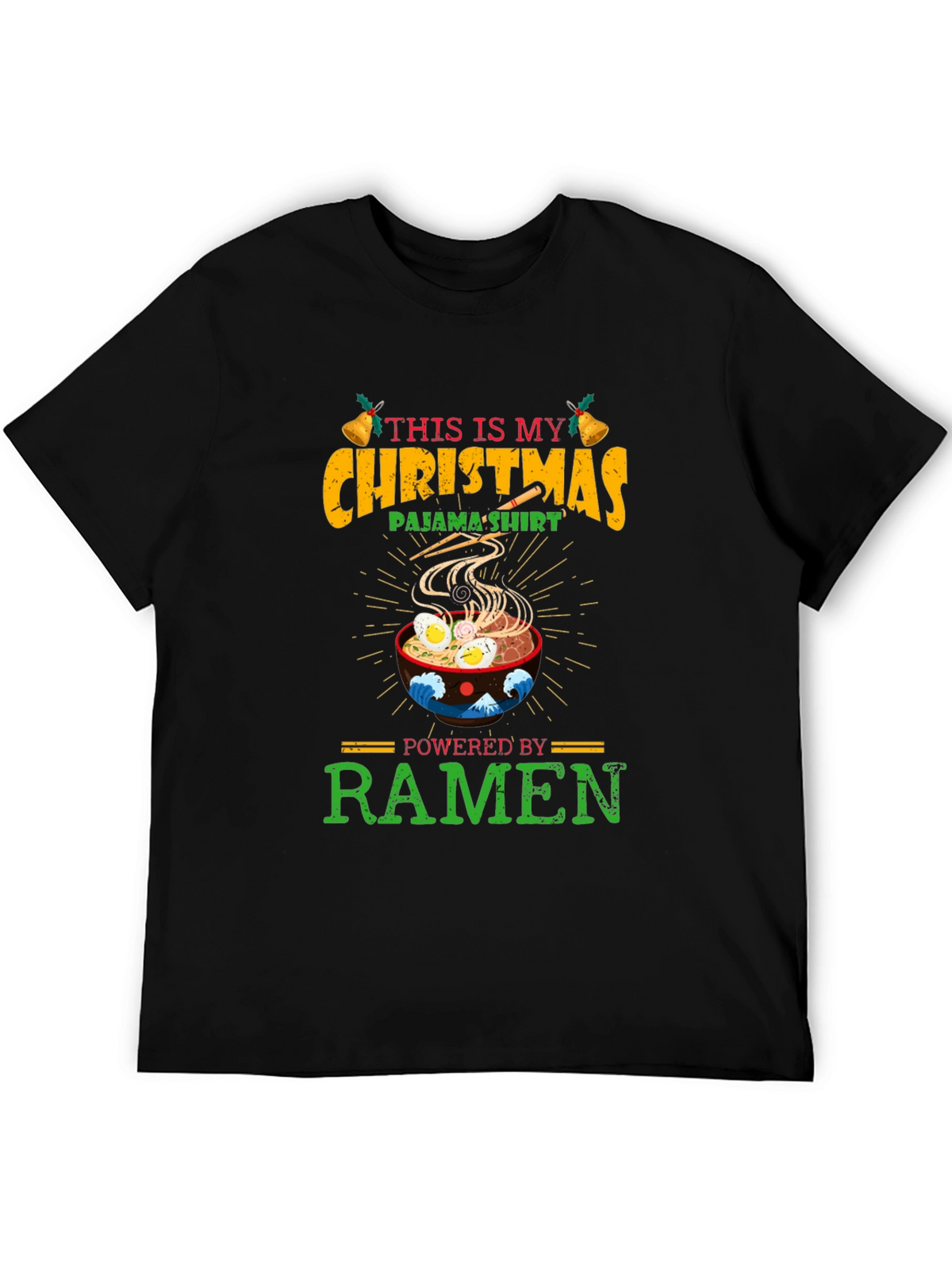 Christmas Ramen Pajama T-Shirt